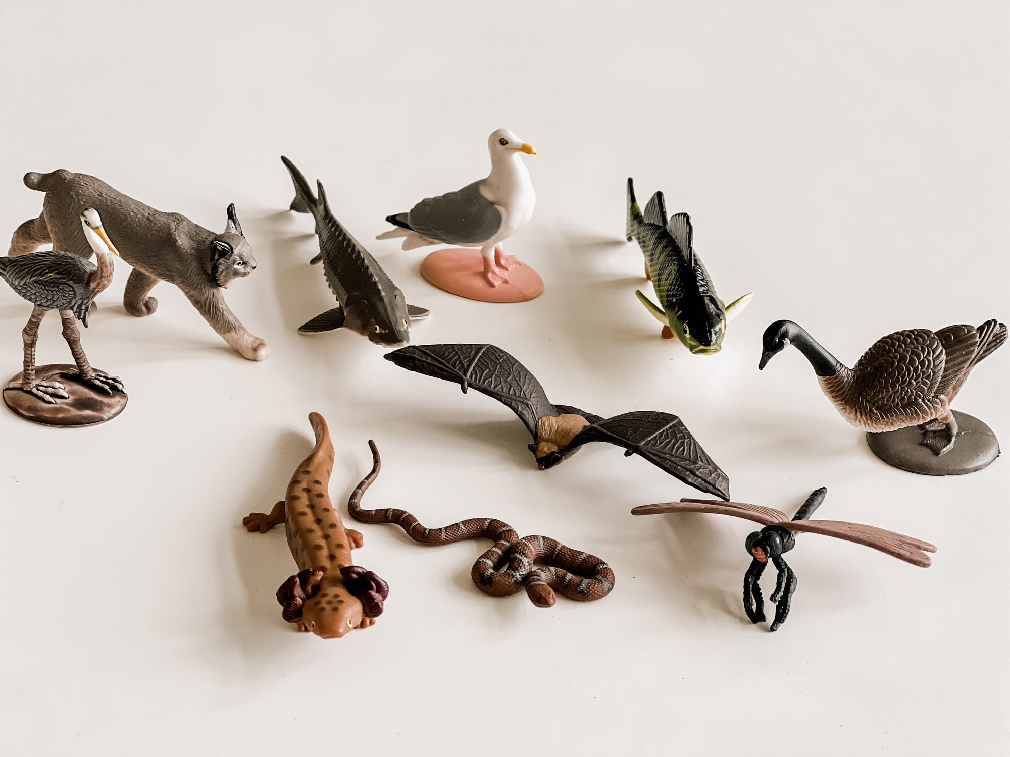 TOOB Great Lakes Biome Animal Figurines