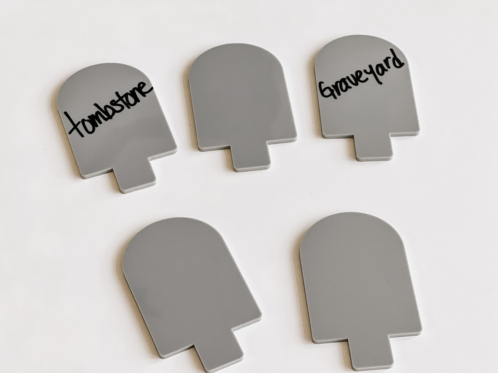Slotted Mini Writables™ (Gravestones Set of 5)