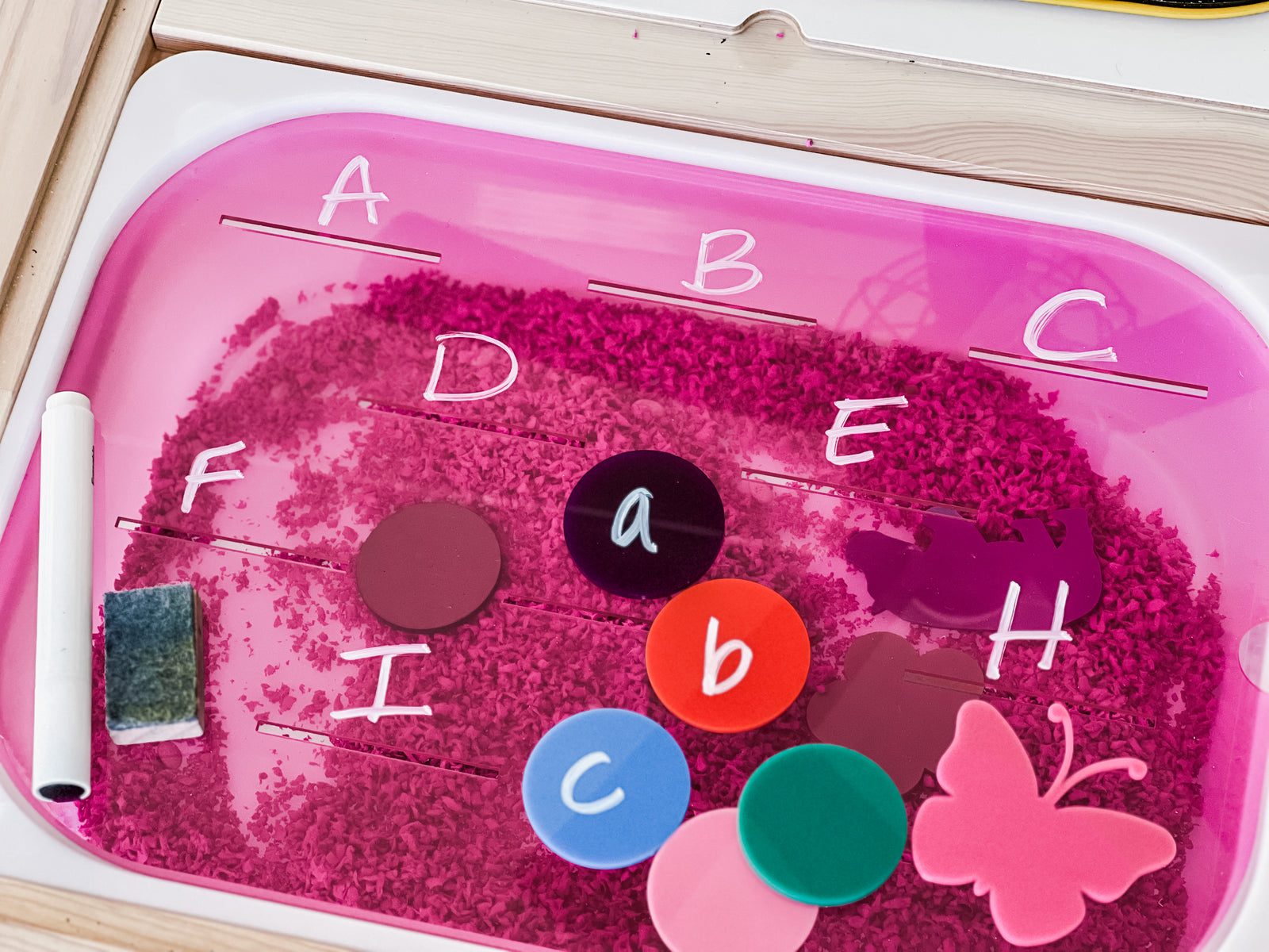 Flisat Dry Erase Slot Insert