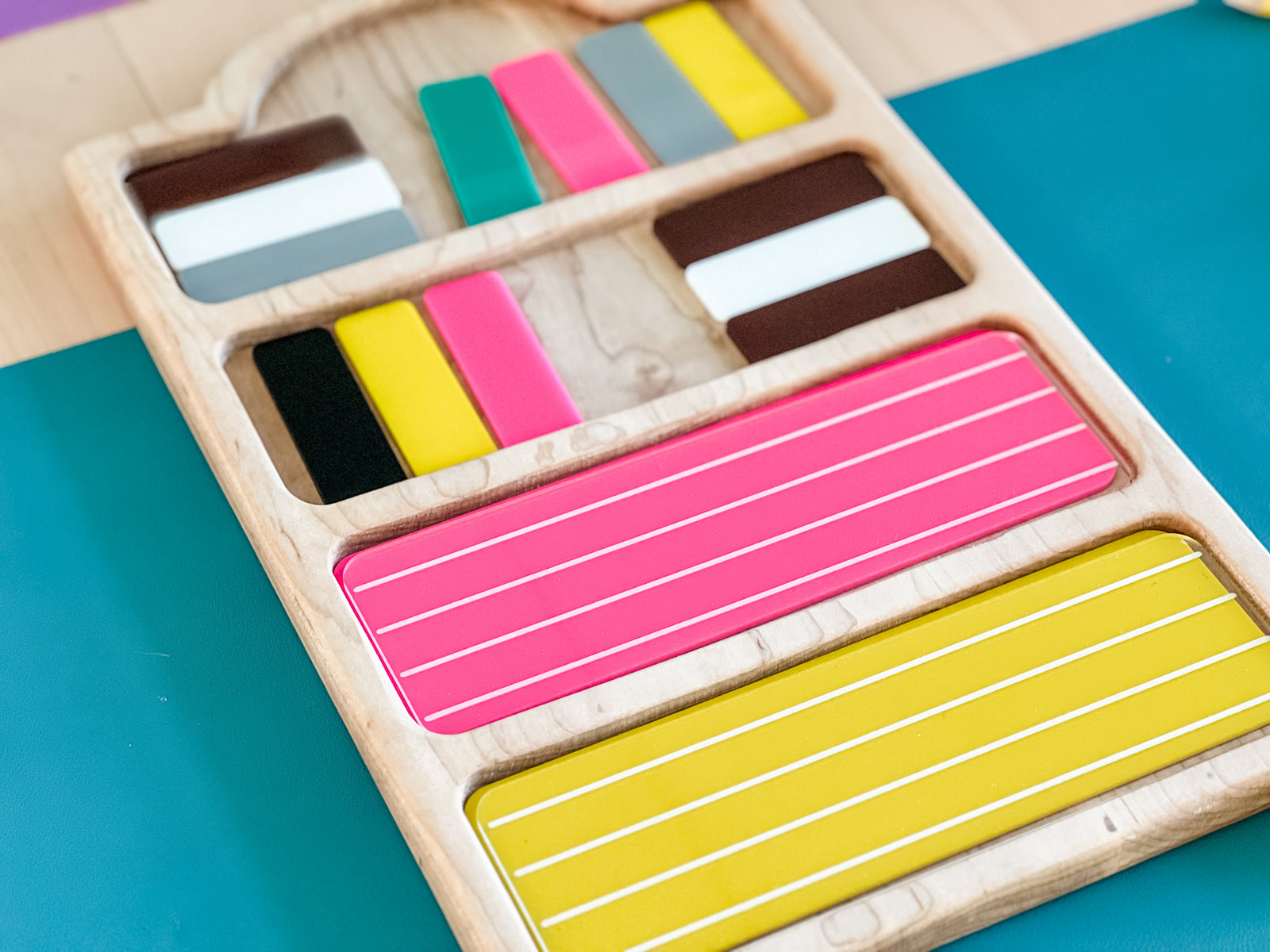 Wooden Bookcase Board