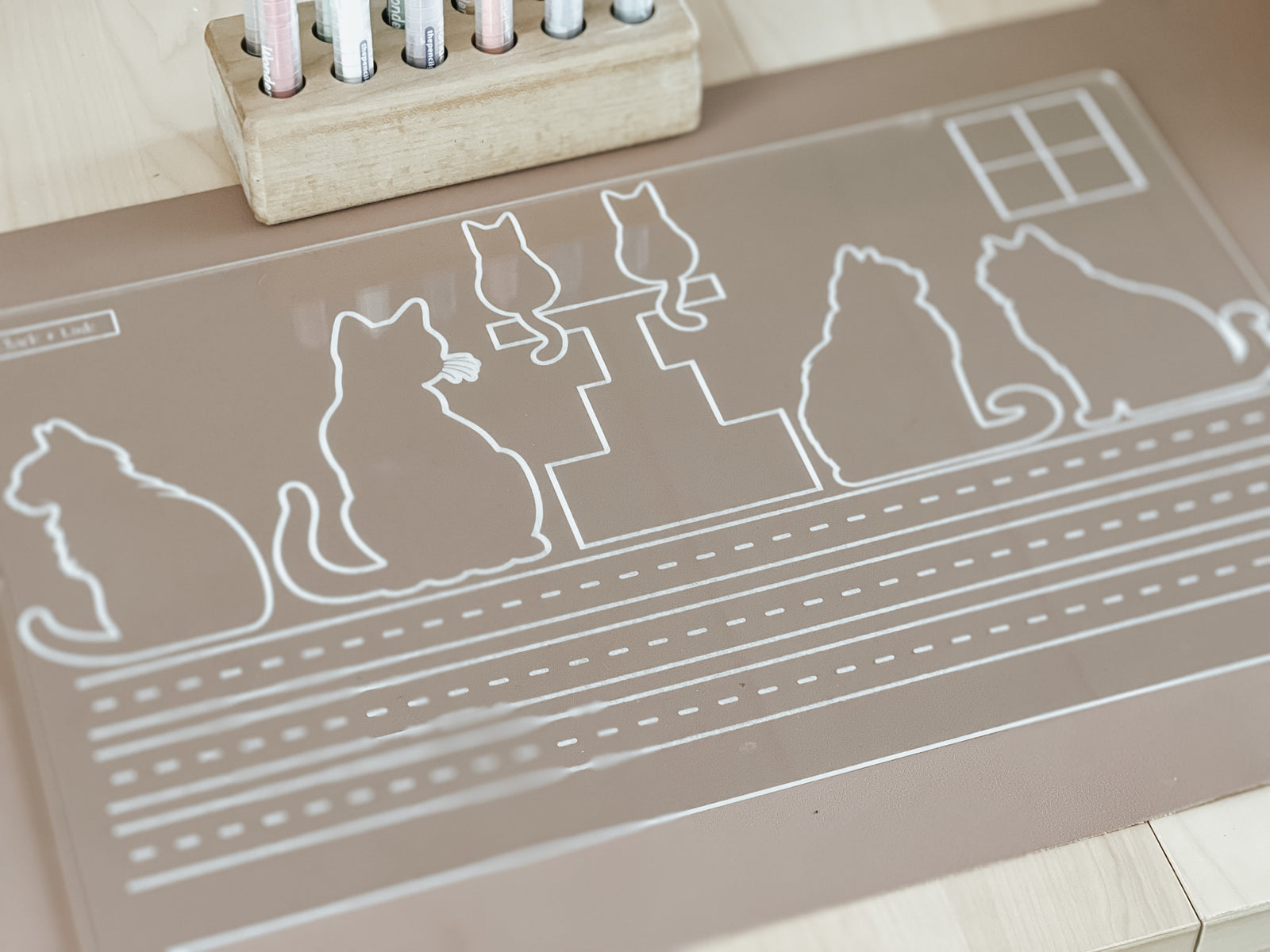 Easy Dry Erase Boards™ Note-taking Series (Cats)