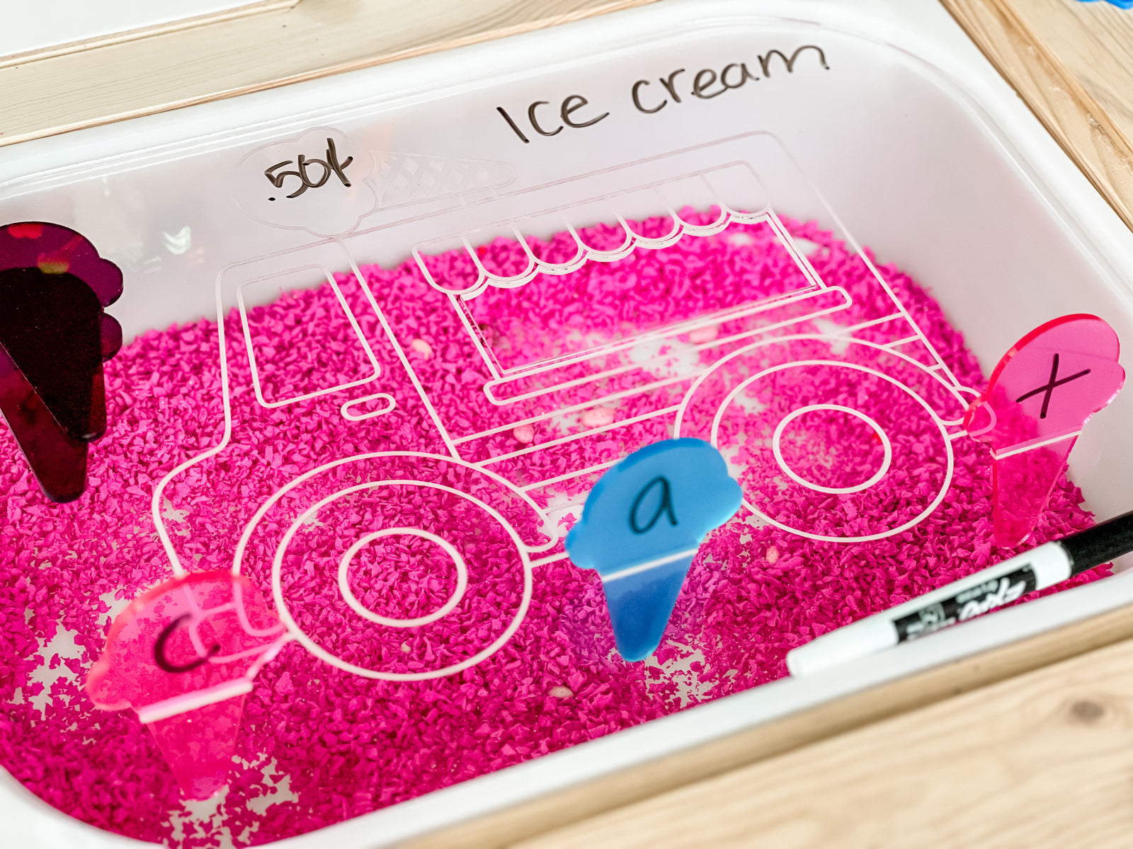 Ice Cream Truck Flisat Insert