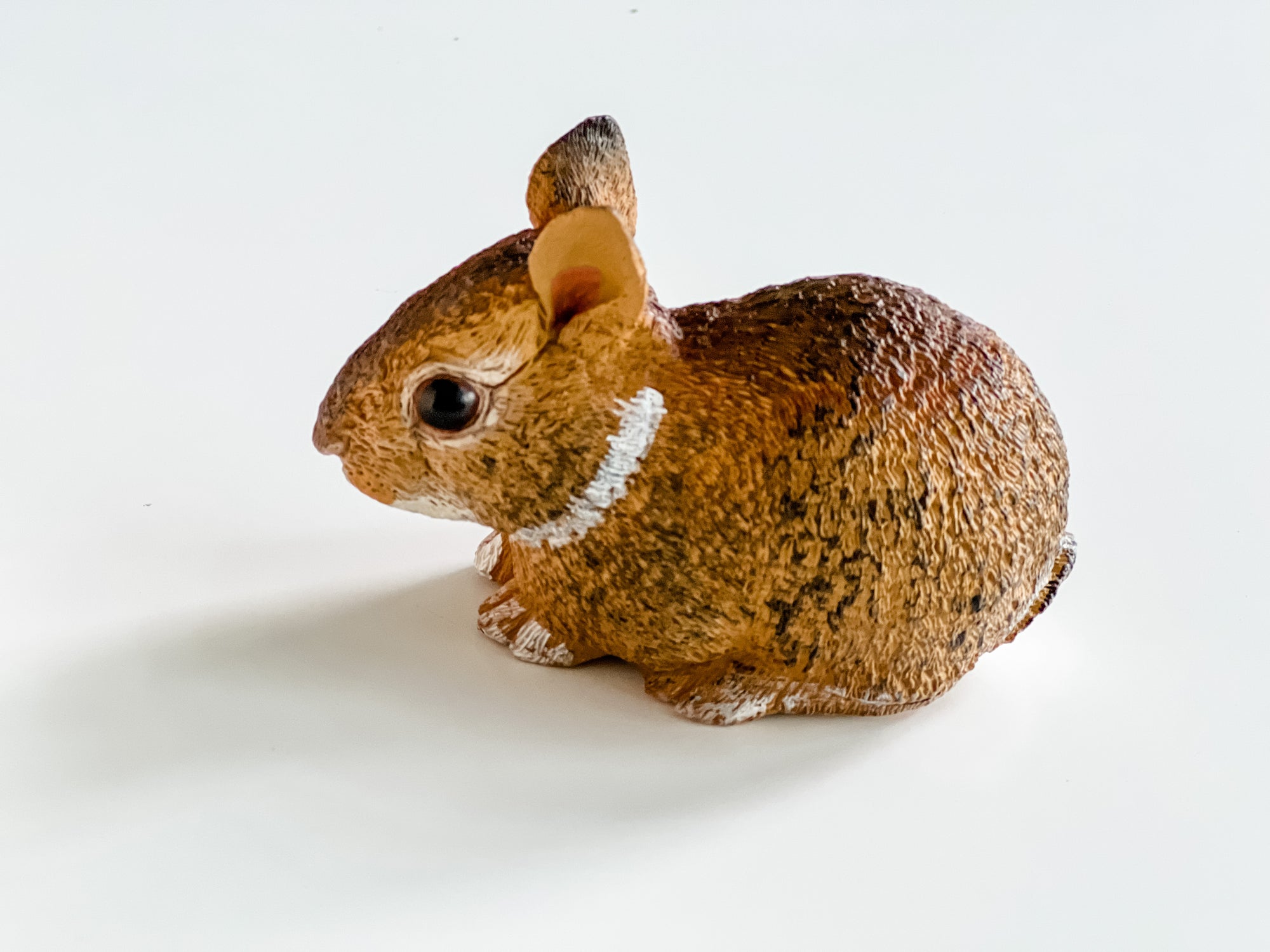 Full Size Cottontail Baby Rabbit Figurine