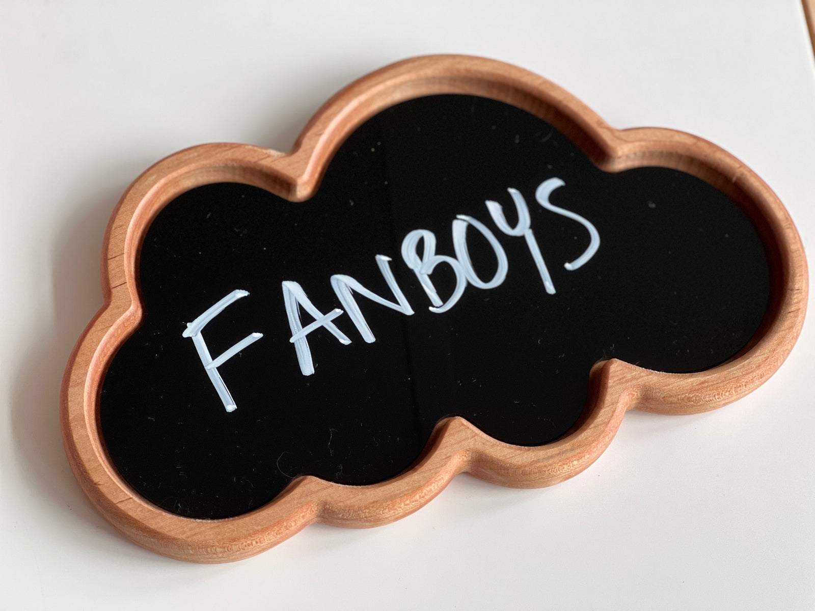 Black Cloud Tray Dry Erase Insert