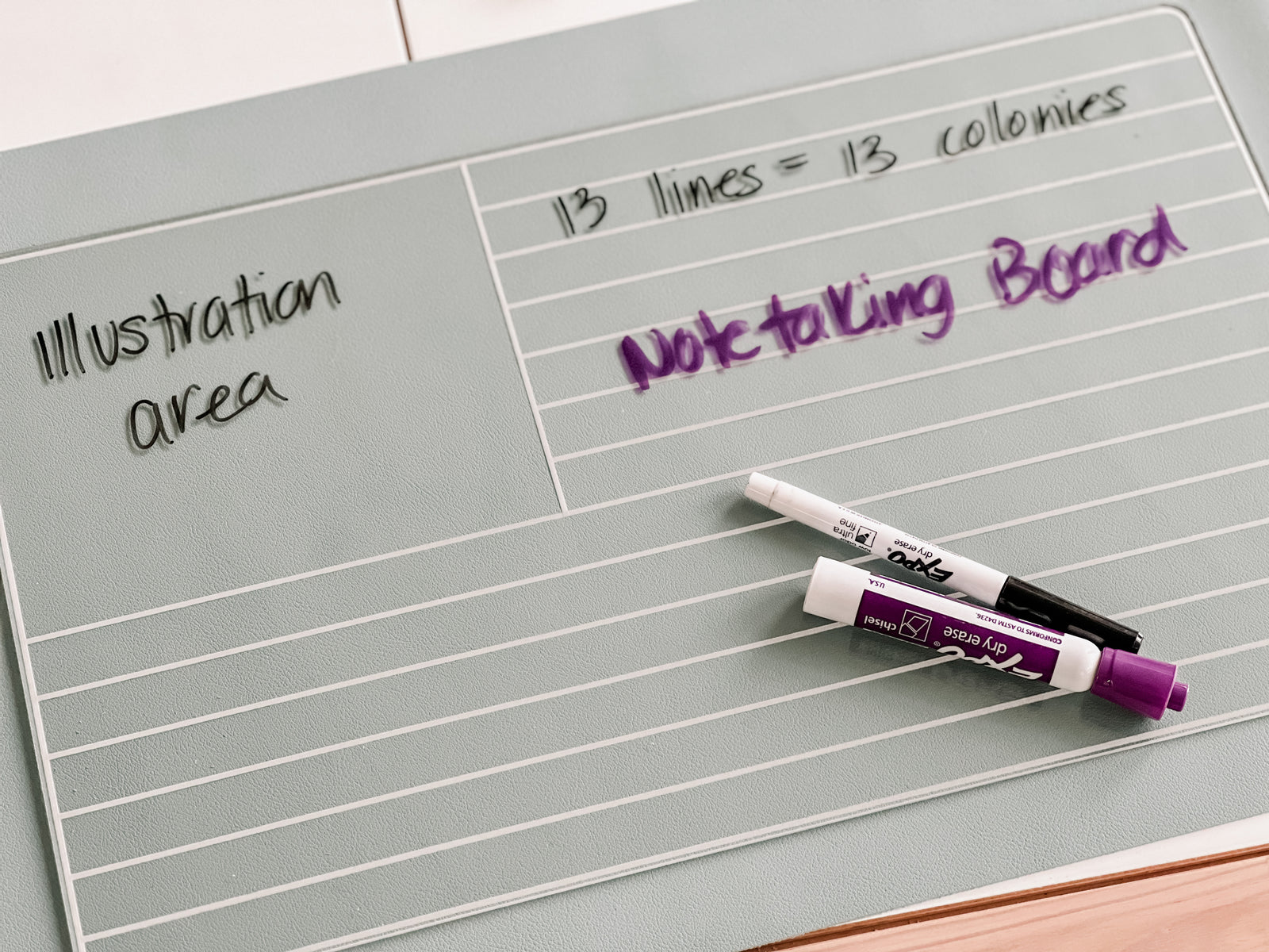 Easy Dry Erase U.S. Flag™ Note-taking Series