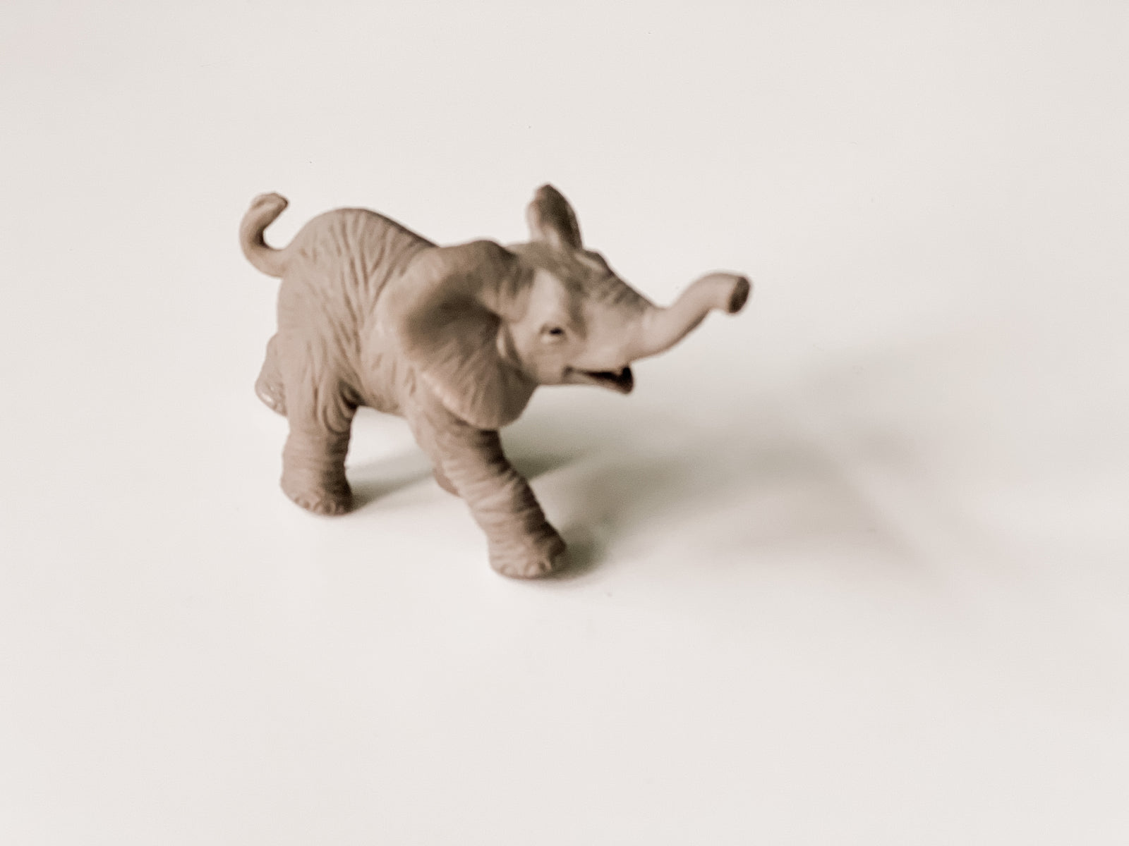 African Baby Elephant Figurine