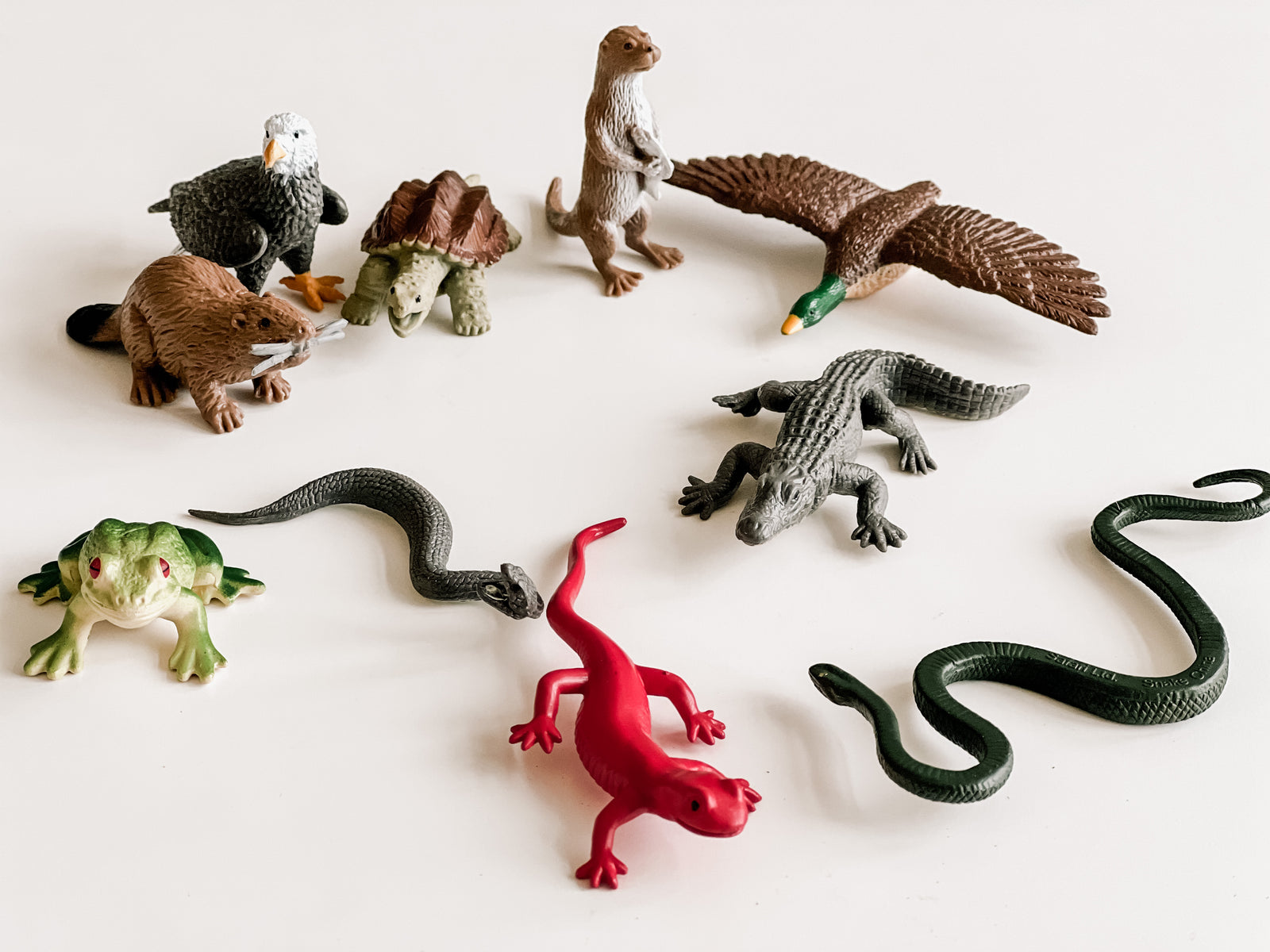 TOOB River Biome Animal Figurines