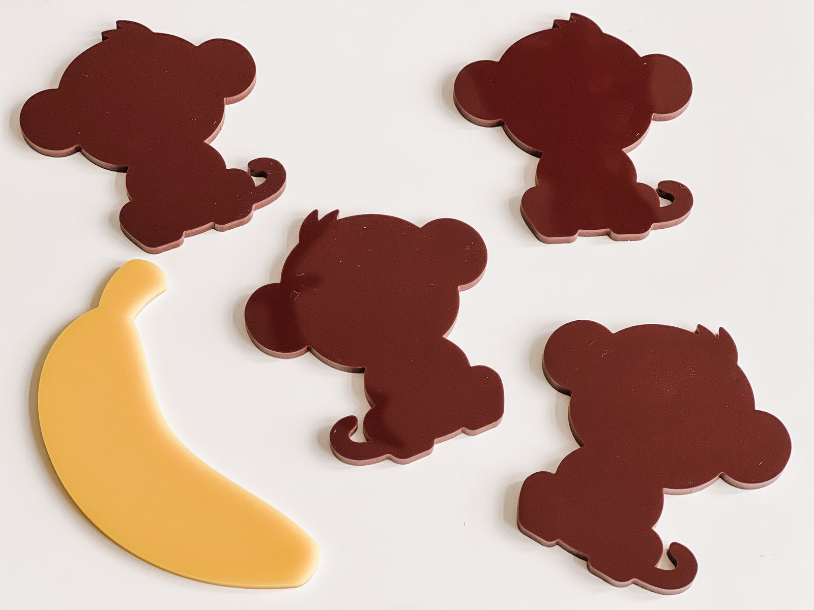 Mini Writables™ (Monkeys Set of 5) Bananas not included