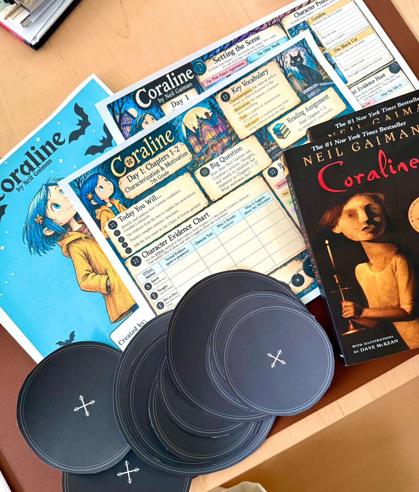 Coraline Novel Study (Subscriber Access Only)