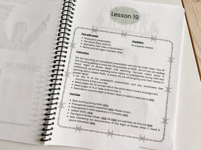 WWI and WWII Unit Study