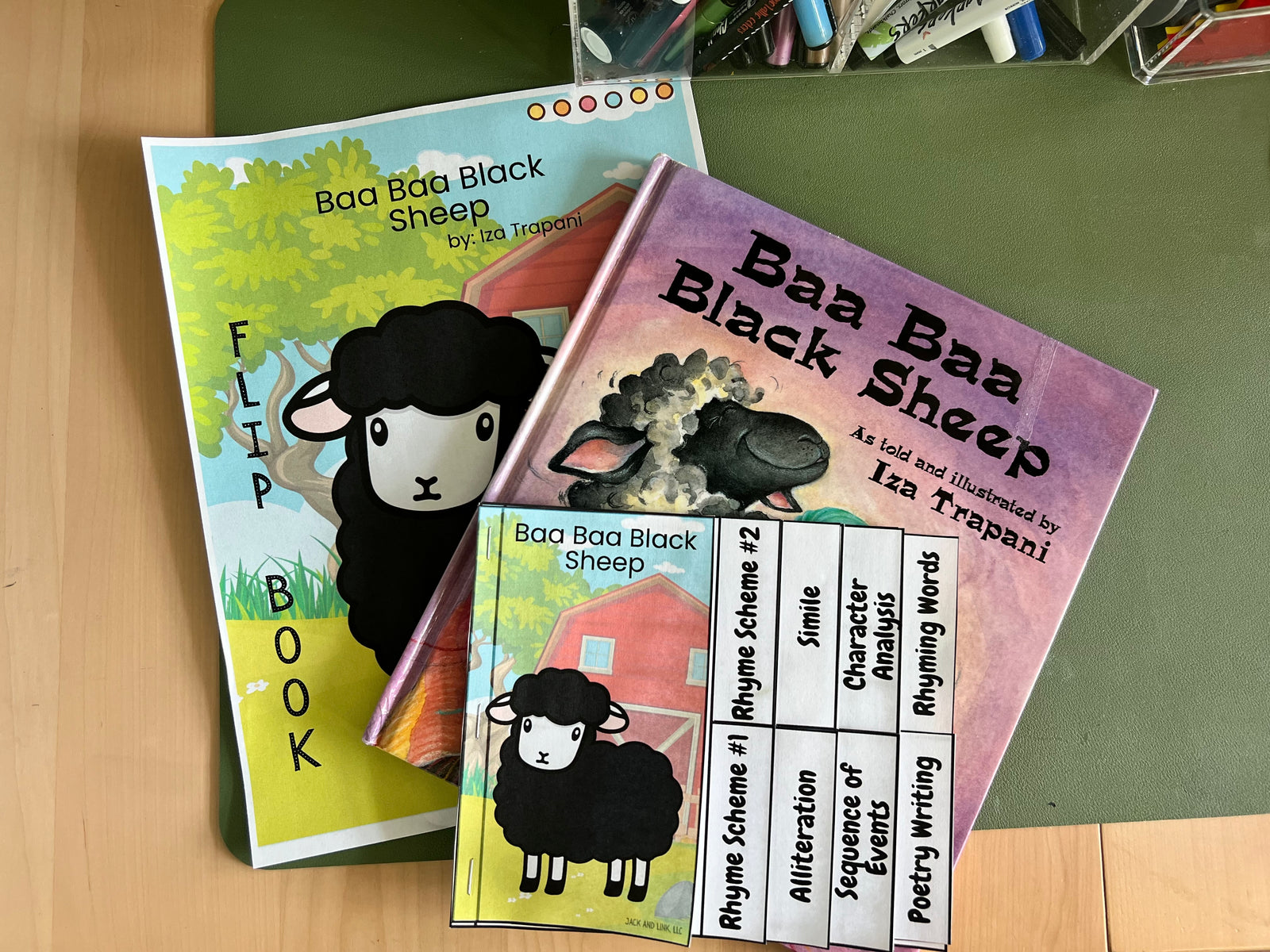 Baa Baa Black Sheep Flip Book (SUBSCRIBER ONLY)