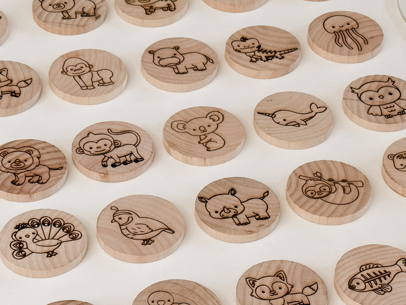 Animal Coins (Set of 26 Coins)