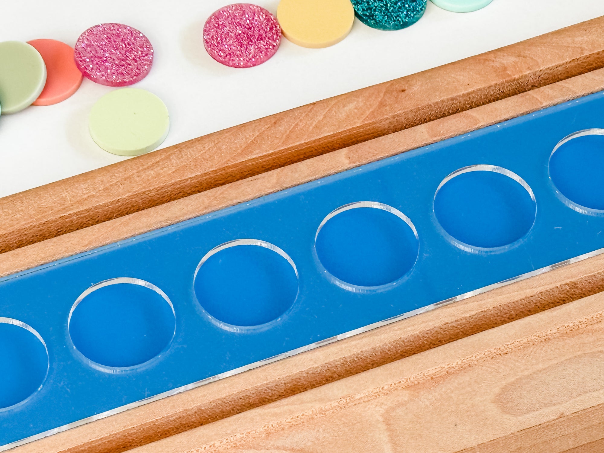 Grammar Board Alphabits 10 Hole Tile Insert (Set of 1)