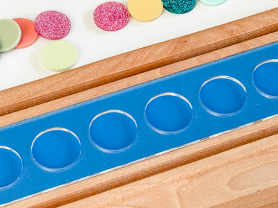 Grammar Board Alphabits 10 Hole Tile Insert (Set of 1)