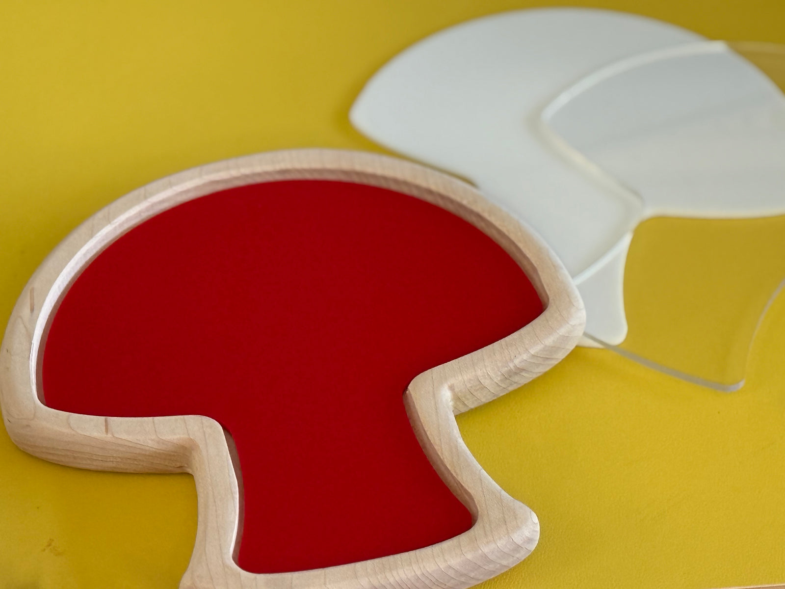 Mushroom Wooden Tray