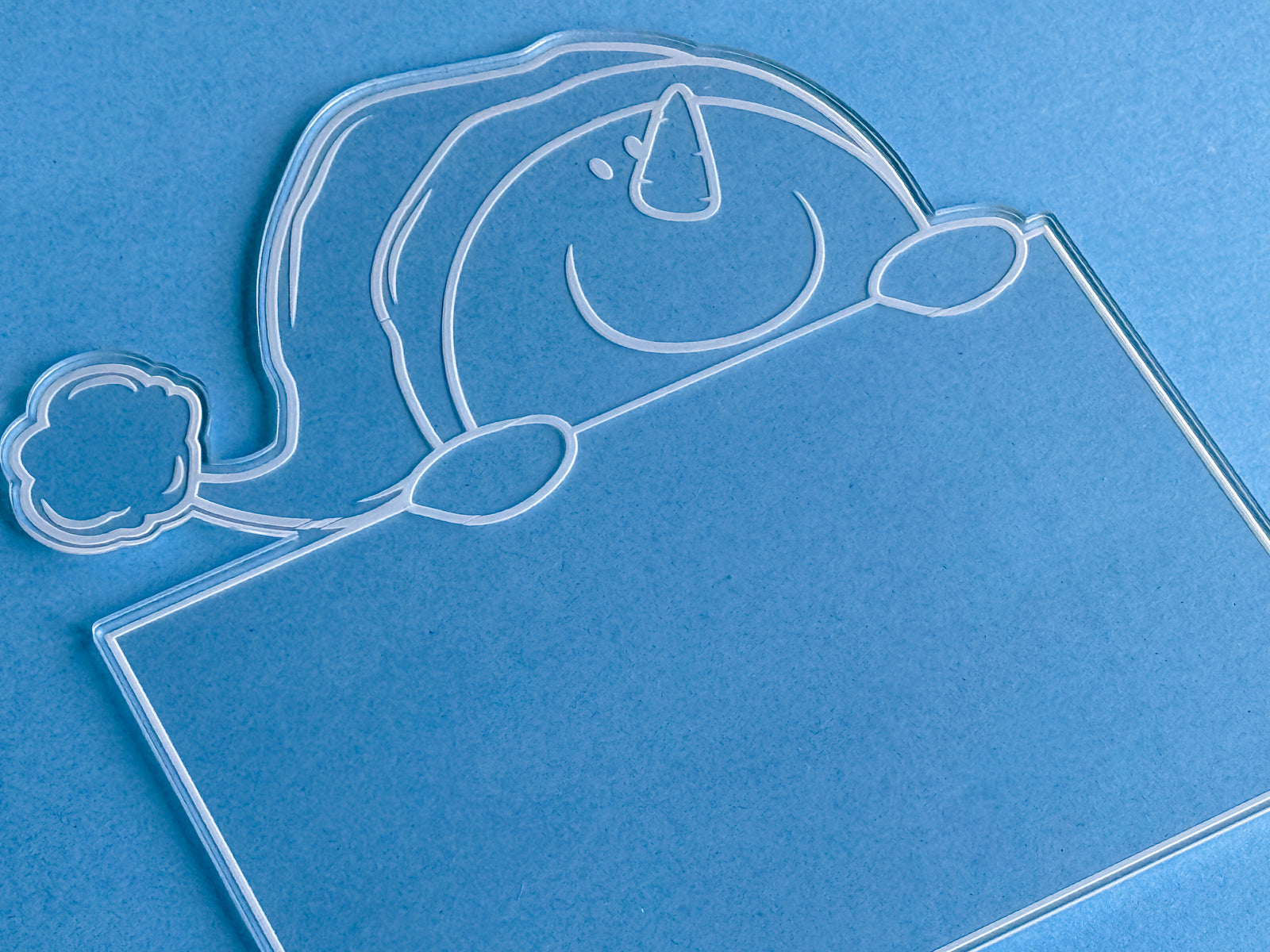 Easy Mini Dry Erase Board™ (Snowman MINI Notetaking Board)