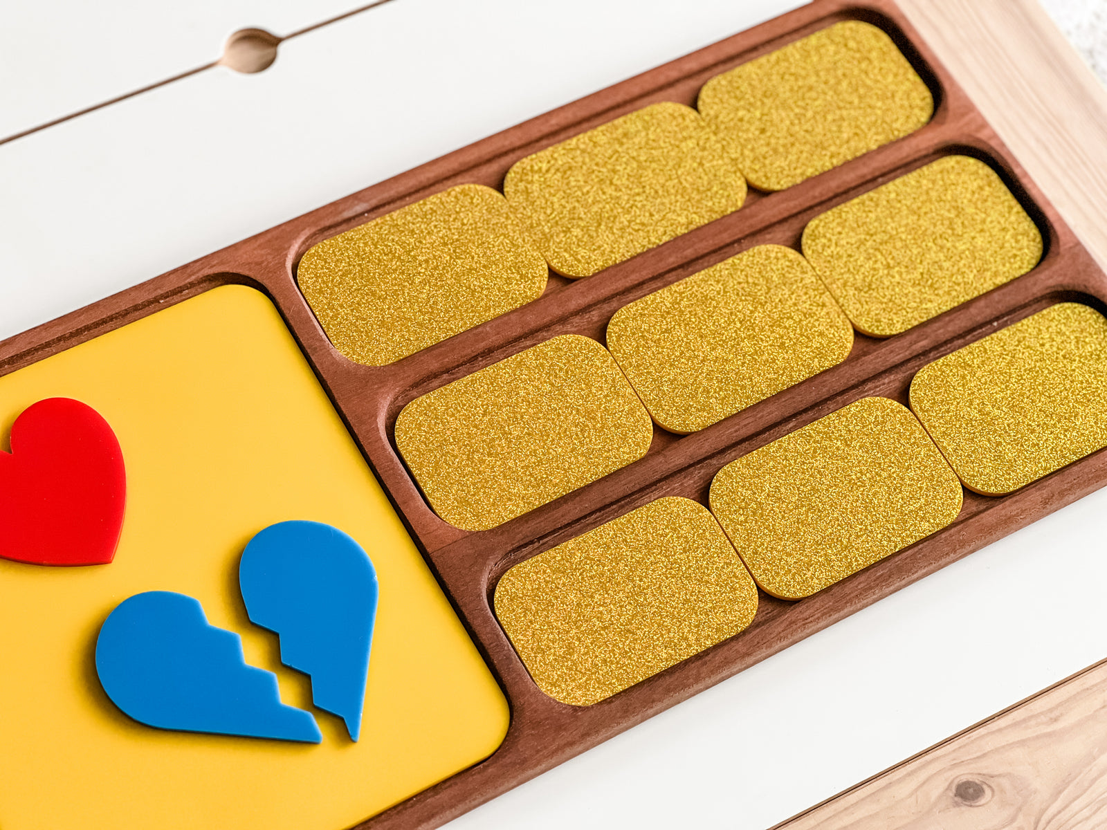 LIMITED EDITION Copywork Bricks (Glitter Gold Set of 3)