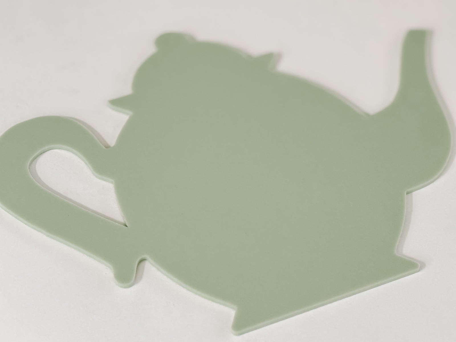 Easy Mini Dry Erase Board™ (Pastel Mossy Green Tea Pot)