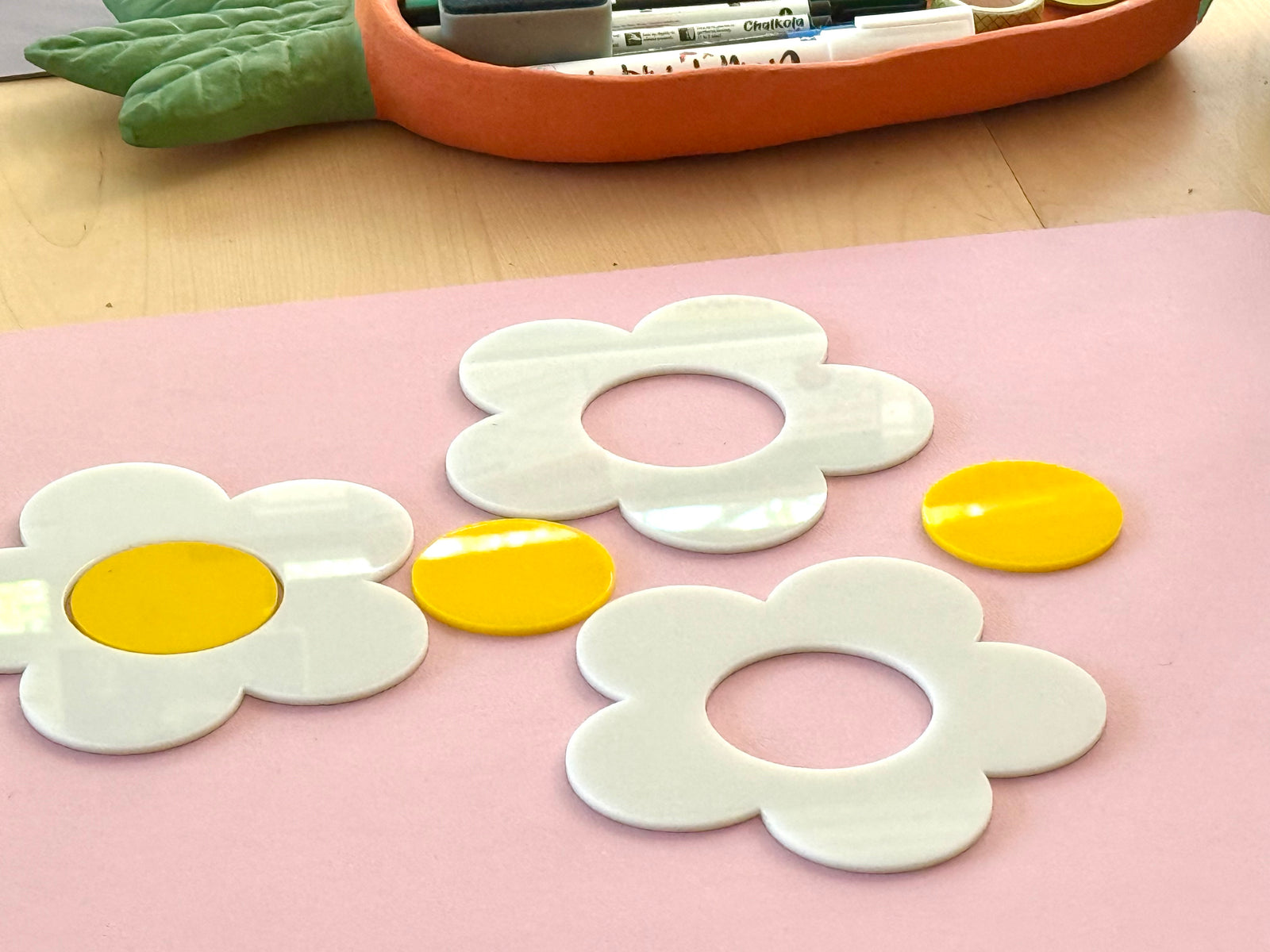 Daisy Flowers Mini Writables™ (Set of 3)