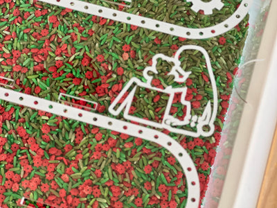 Flisat Insert-- Santa's Workshop