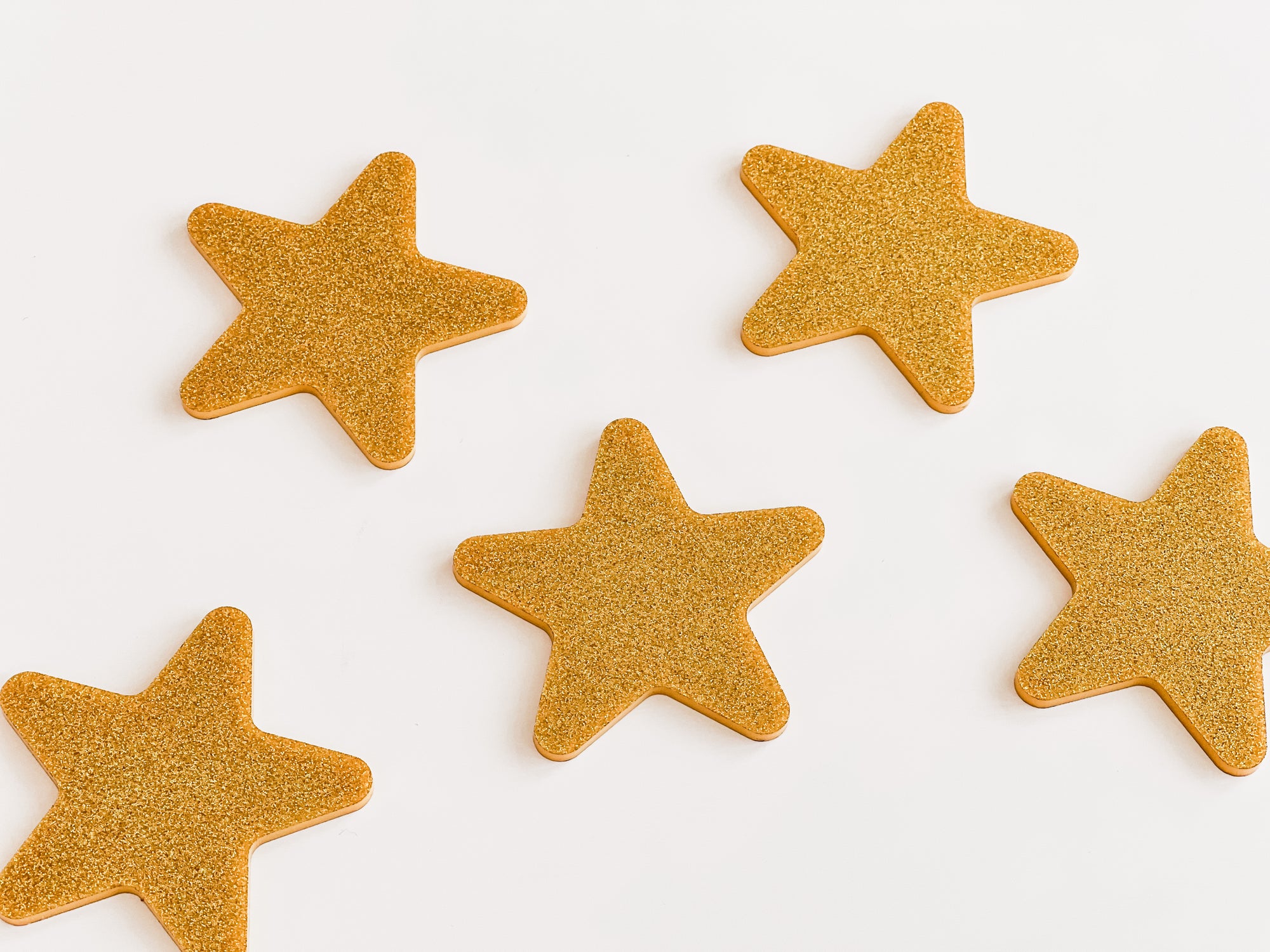 Mini Writables™ (GOLD Sparkle Stars Set of 5)