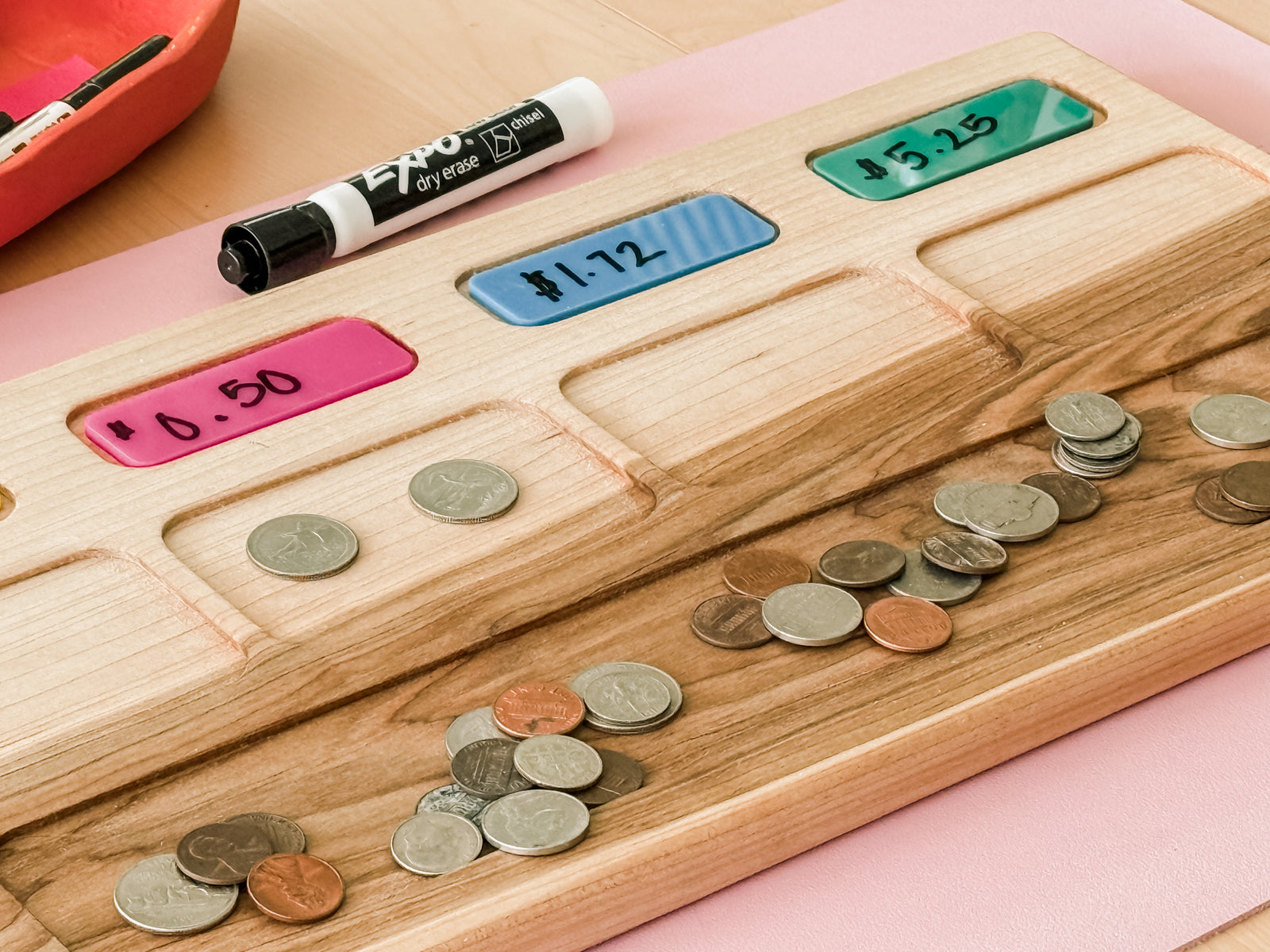 Wooden Money Board