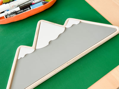 Mountain Wooden Board