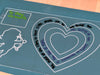 Easy Dry Erase Boards™ Heart Target