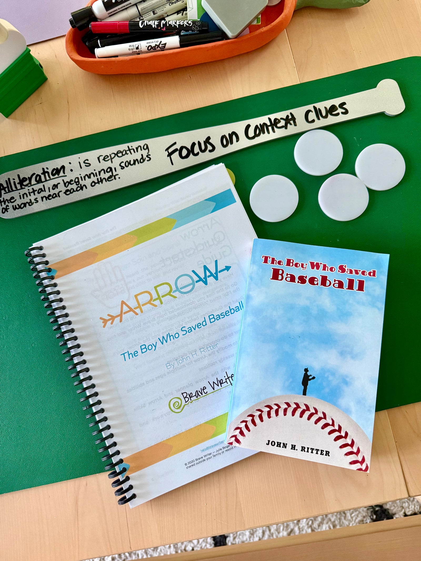 Mini Dry Erase Board™ Baseball Bat