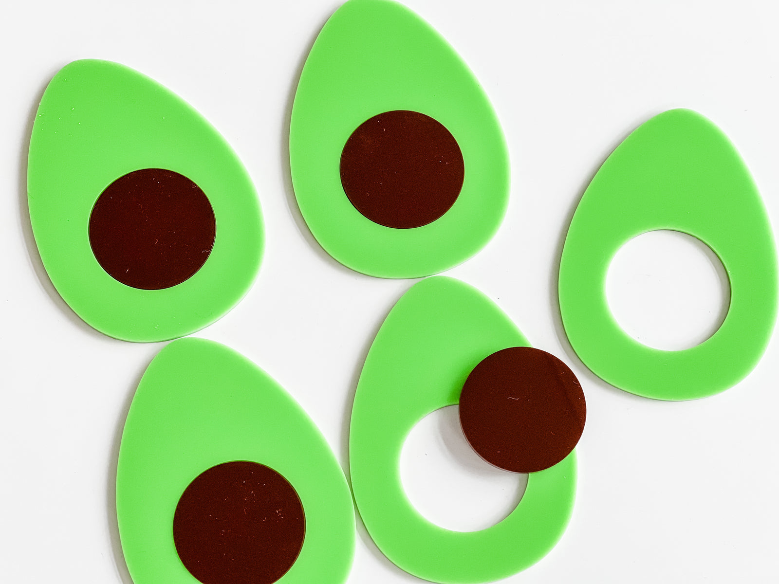 Mini Writables™ (Avocado Set of 5 WITHOUT the Pit)