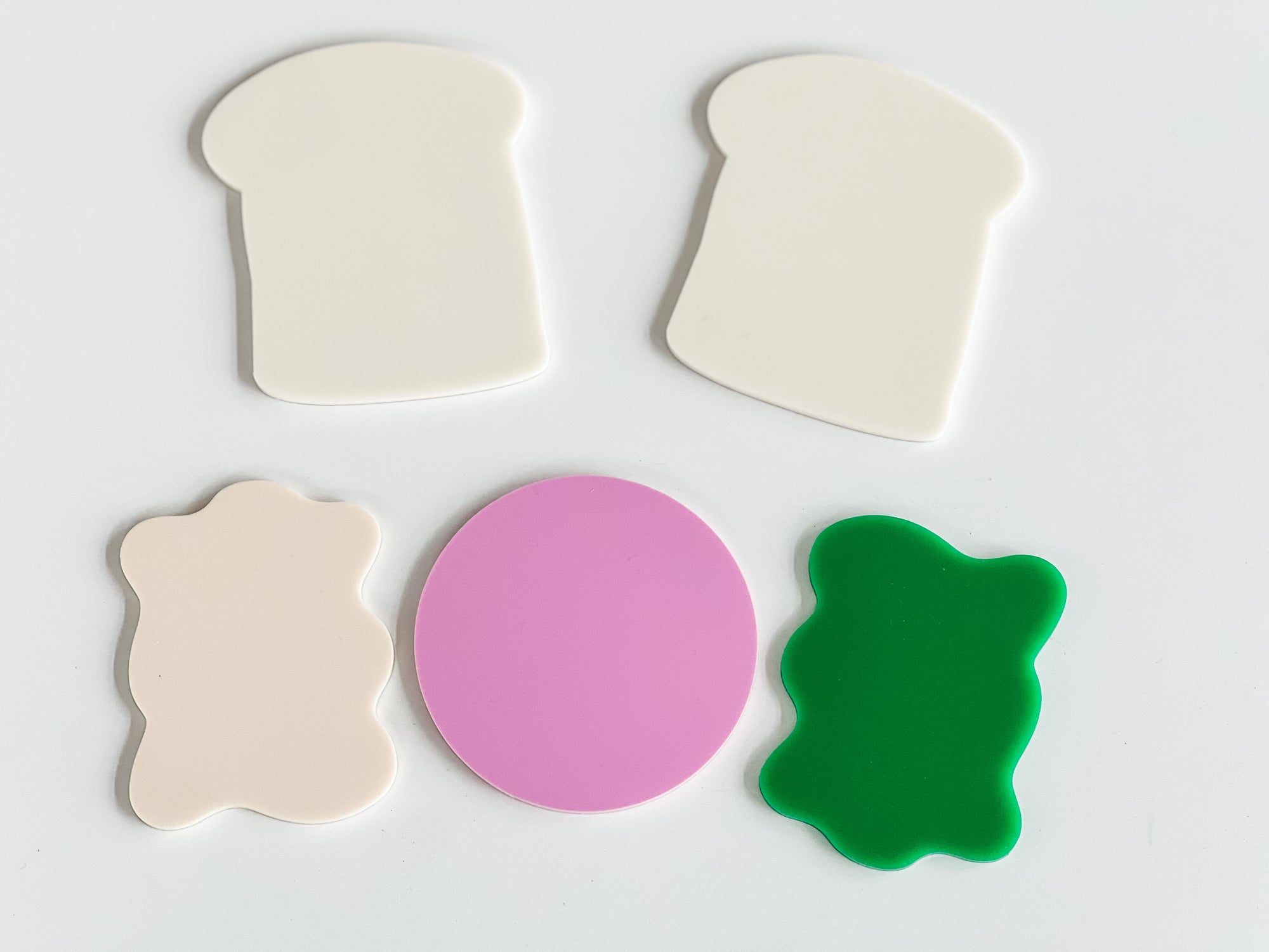 Mini Writables™ (Lunch Sandwiches Set of 5)