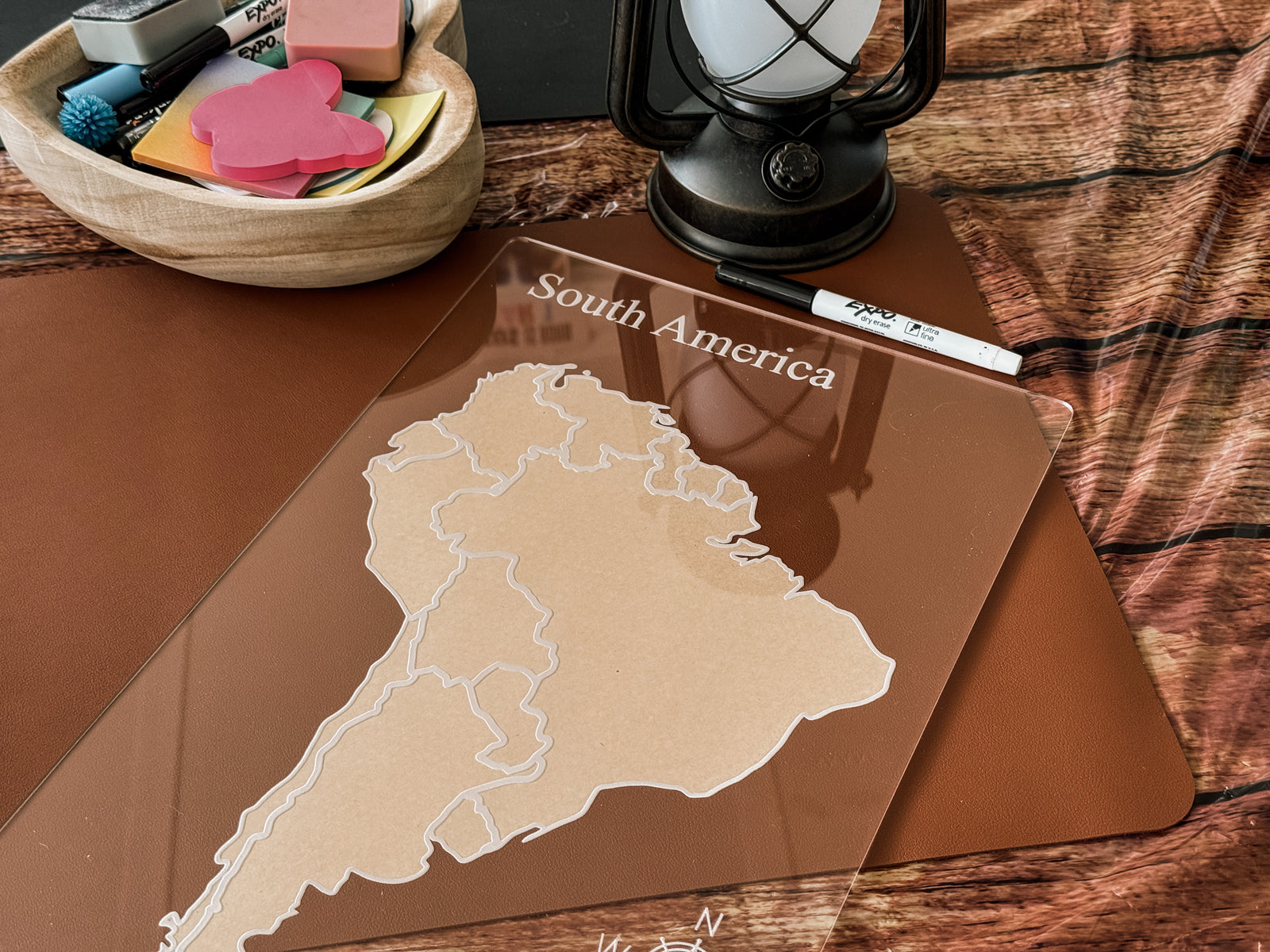 South America Political Boundary Map