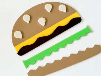 Cheeseburger  Dry Erase Board® Paragraph/Sentence Structure