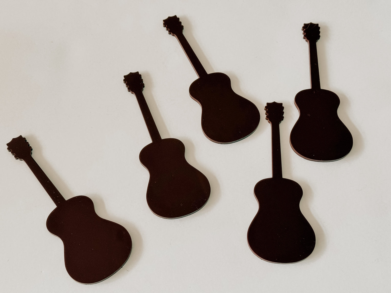 Mini Writables® Classic Brown Guitar Set of 5