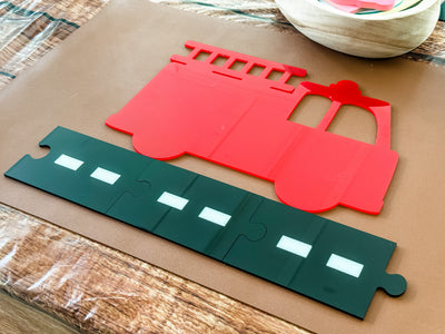 Firetruck Dry Erase Board