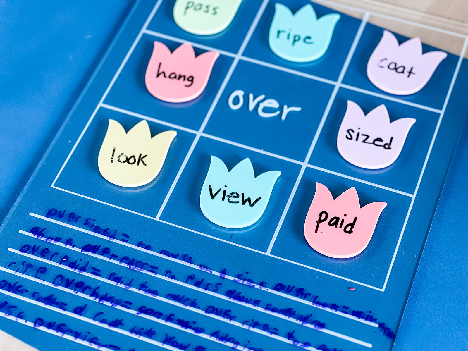 Easy Dry Erase Board™ (Root Word Builder)