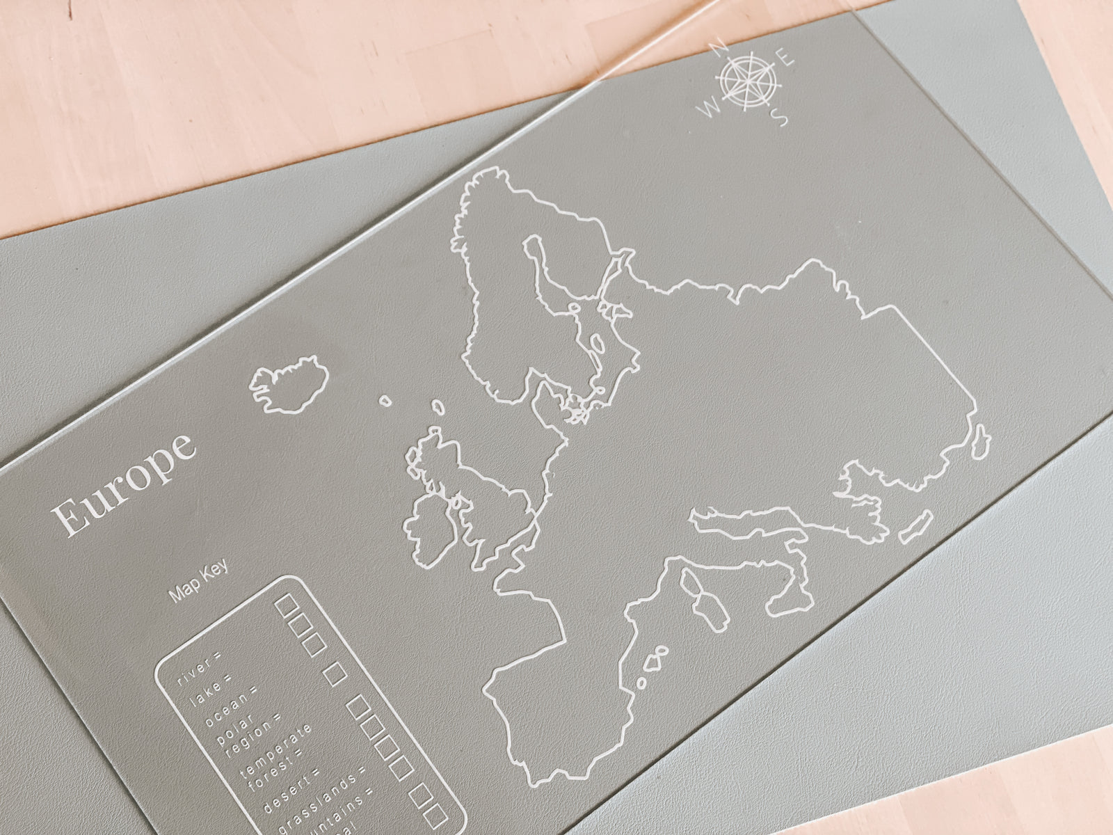 Easy Dry Erase Europe Map™