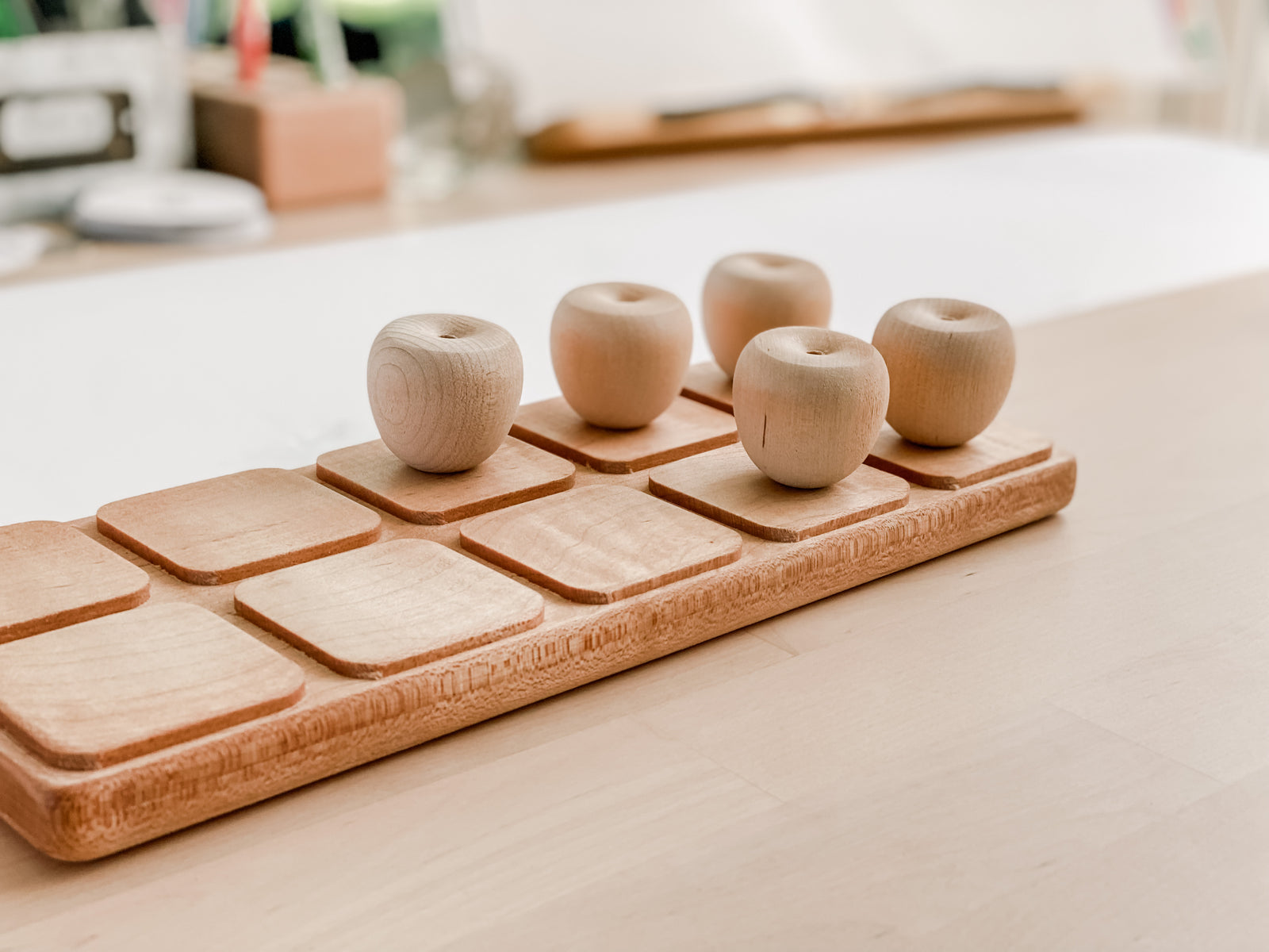 Wooden Apples (Set of 5)