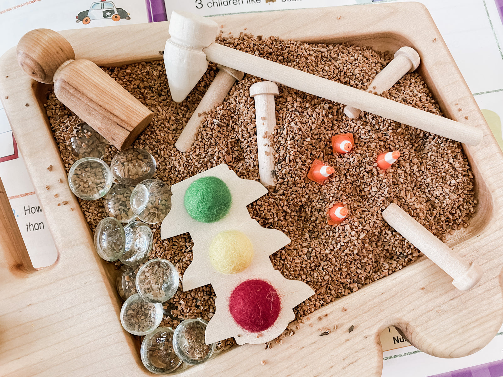 Construction Sensory Activity Kit