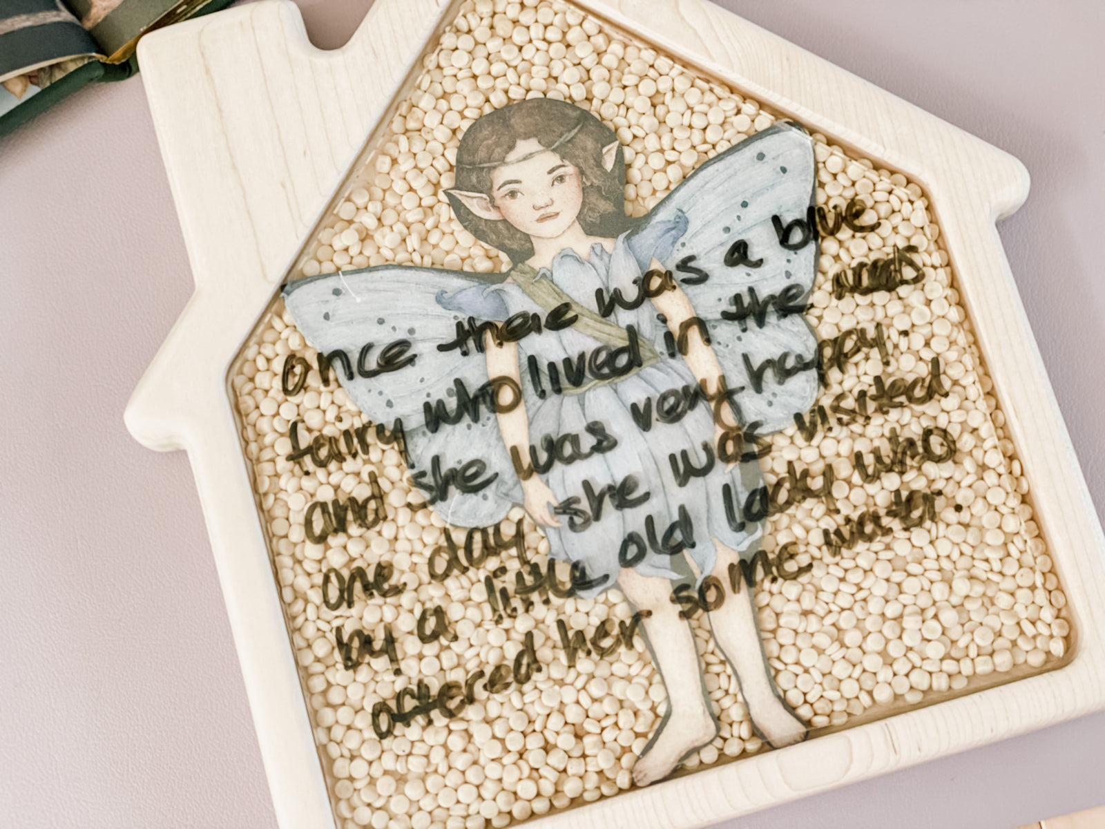 House Dry Erase Insert