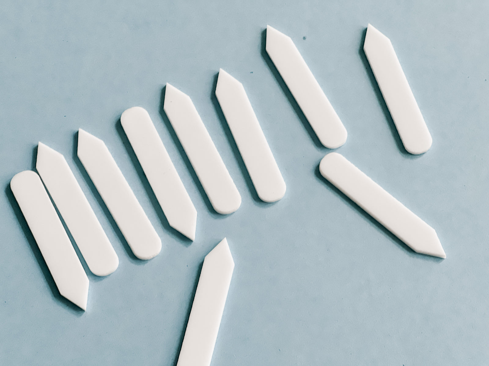 White Dry Erase Labels (Set of 10)