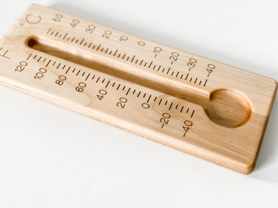 Wooden Thermometer Board