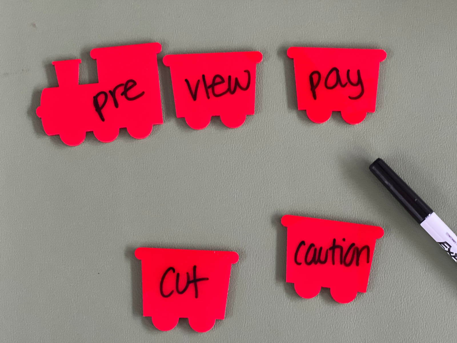 Mini Writables™ (Train Set of 5)