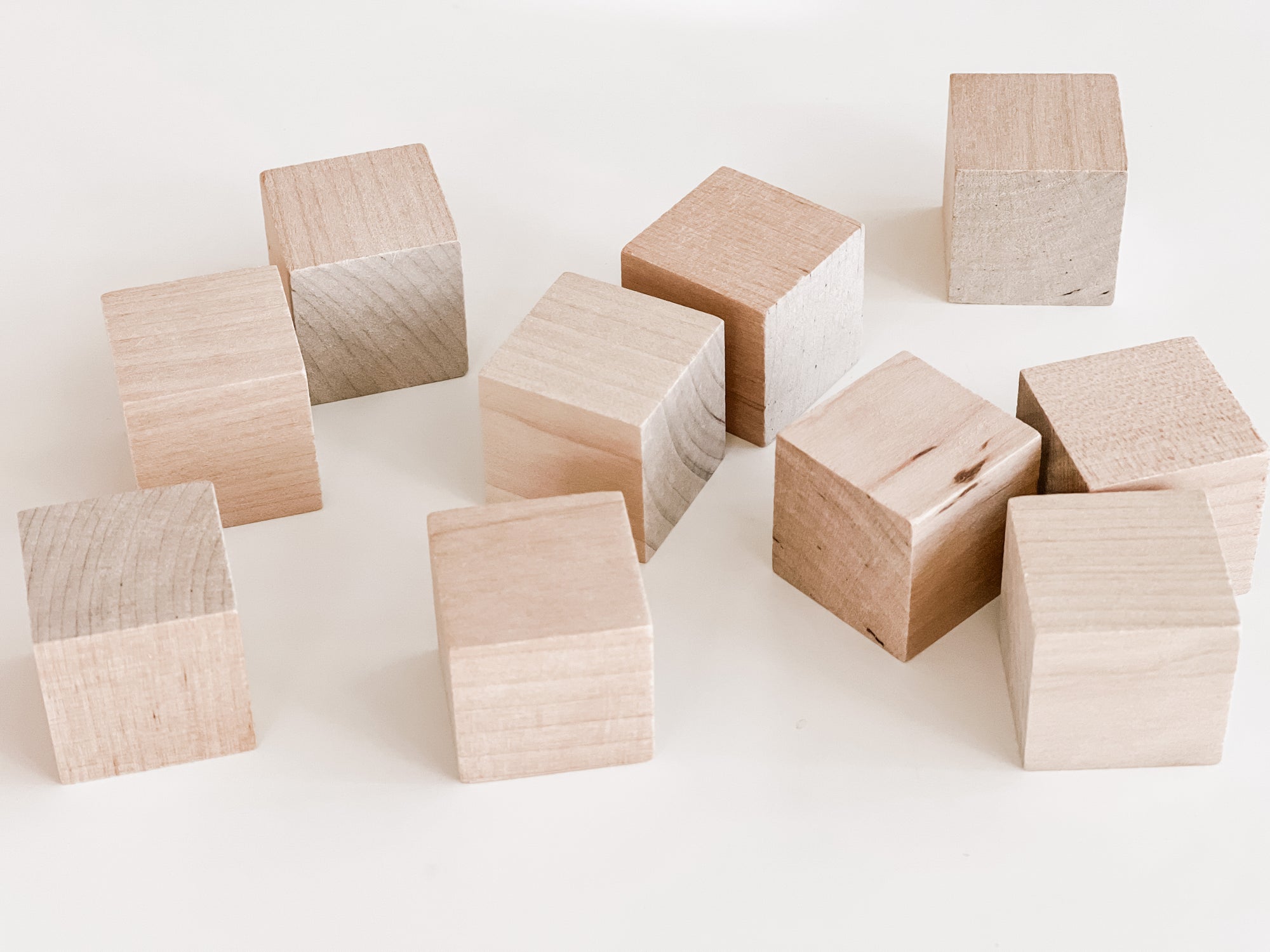 (Set of 10) Wooden Blocks