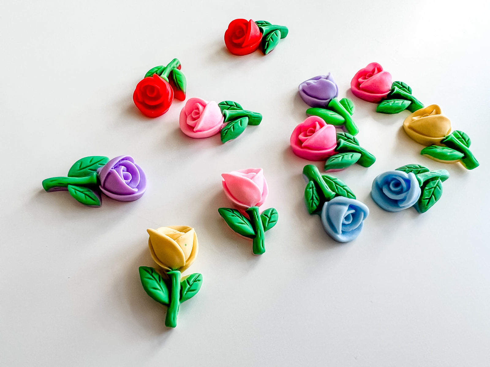 Pastel Roses (Set of 10)