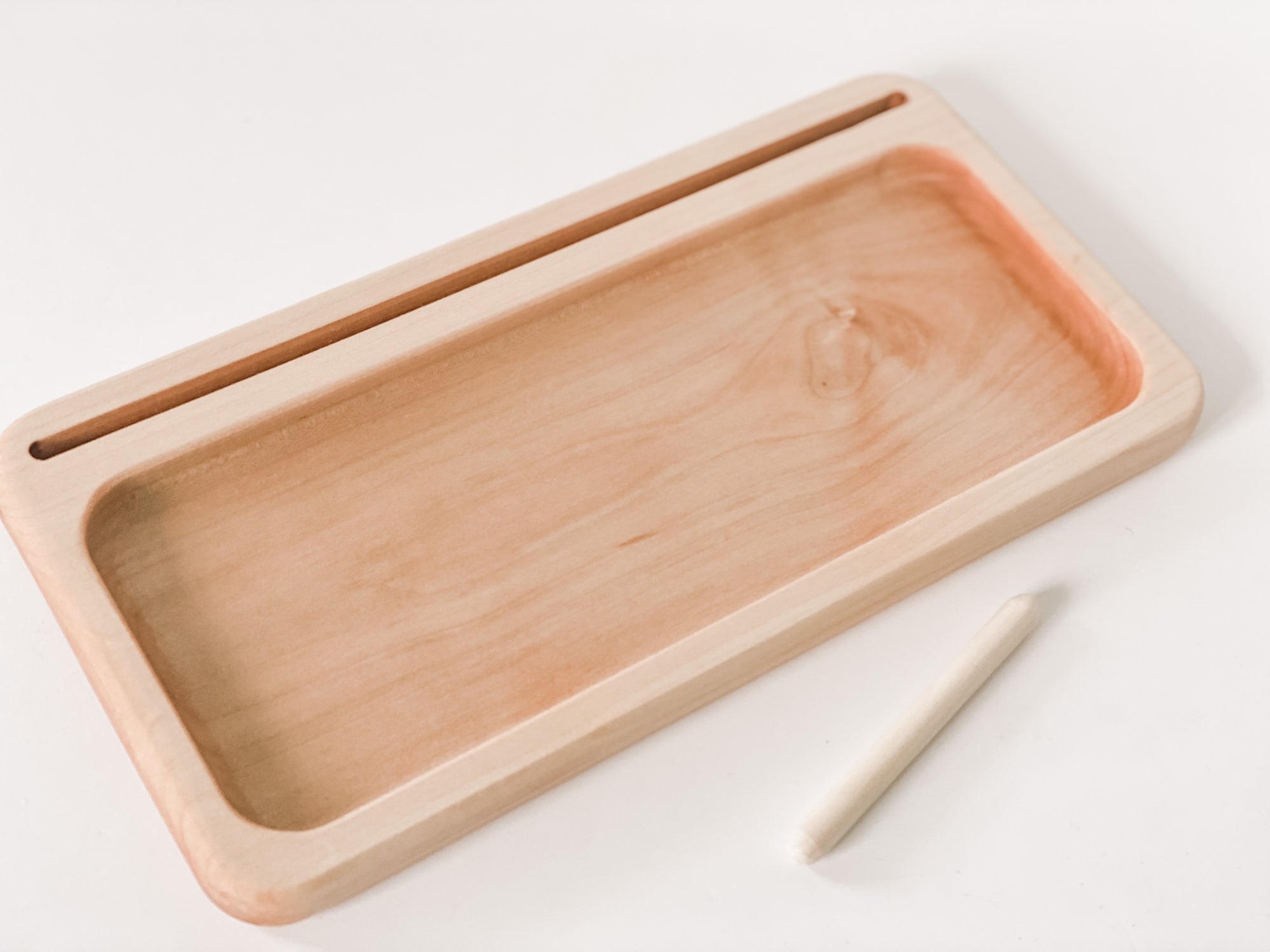 SG STOCK] Montessori Wooden Tray, Kids early learning, Children Tray with  Handles