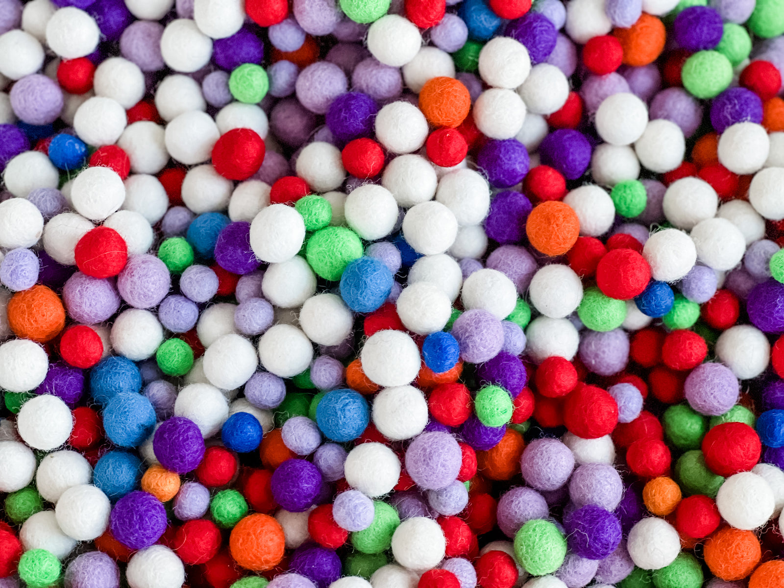BULK Wool Balls Grab Bag