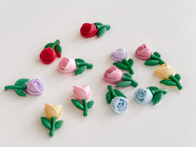 Pastel Roses (Set of 10)