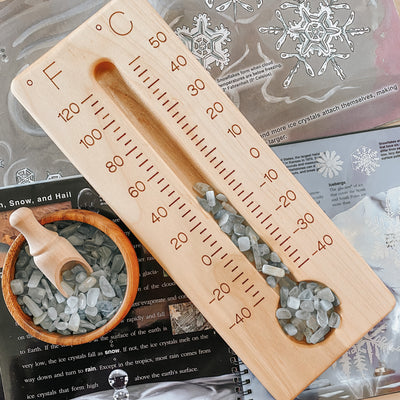 Wooden Thermometer Board