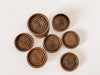 Walnut Chip Counters (Set of 20)